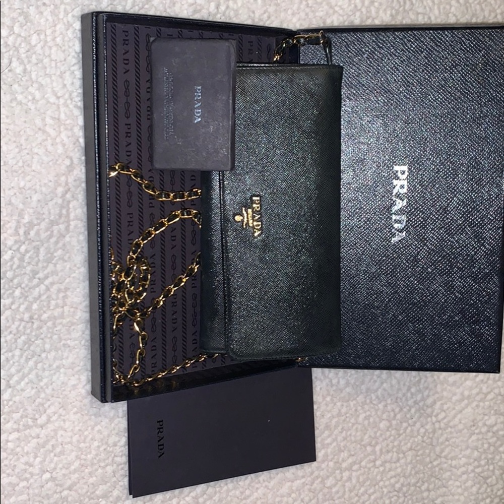 Black Prada crossbody bag